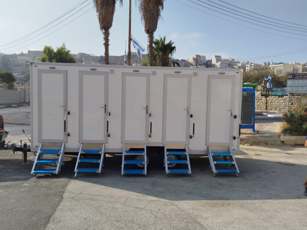 קרון שירותים 10 תאים (דגם ירדן)