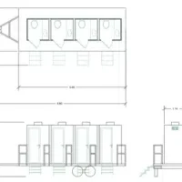 קרון 4 תאים (דגם דליות)