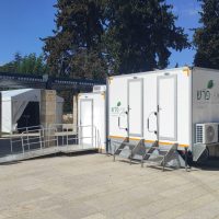 קרון זוגי + תא נגיש