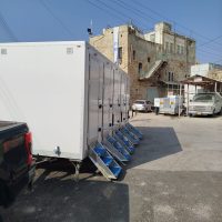 קרון שירותים 10 תאים (דגם ירדן)