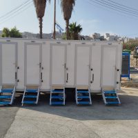 קרון שירותים 10 תאים (דגם ירדן)