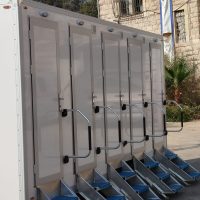 קרון שירותים 10 תאים (דגם ירדן)